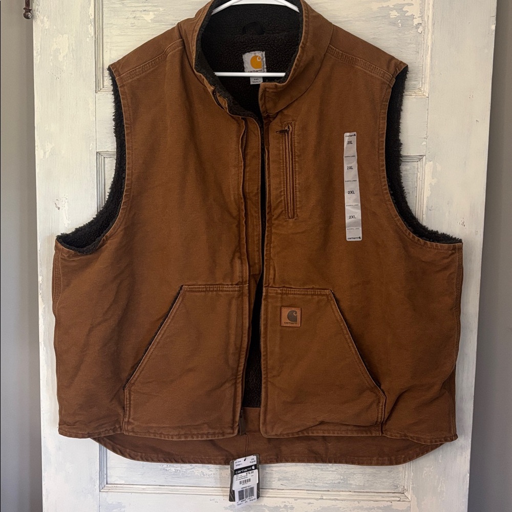 Carhartt Rugged Tan Work Vest